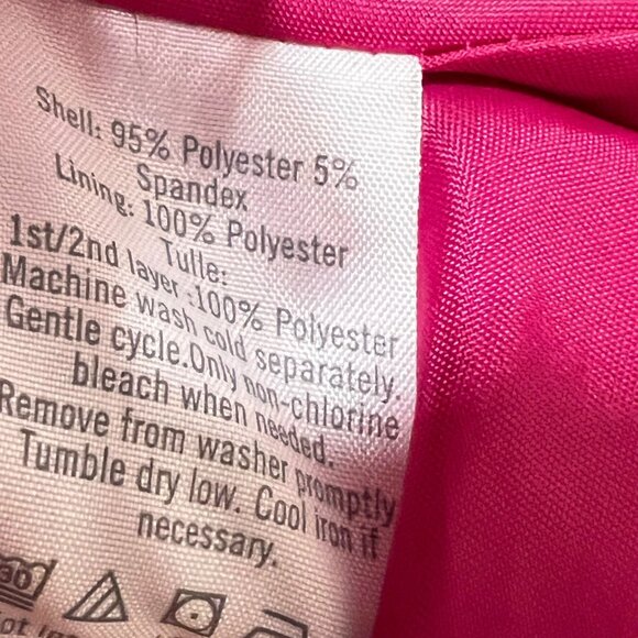 Janie and Jack Magenta Raspberry Pink Special Occasion Bow Dress Girls 6 - Picture 9 of 10